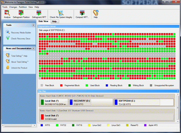 Paragon Total Defrag