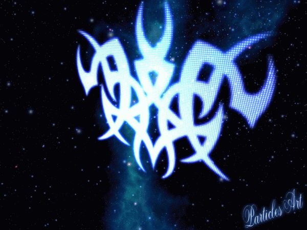 Particles Art: Galaxy