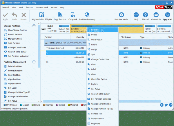 MiniTool Partition Wizard Enterprise Edition