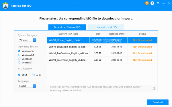 PassFab for ISO