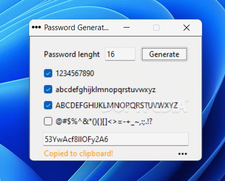 Password Generator