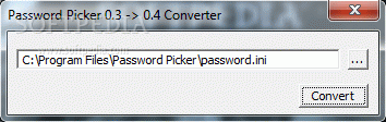 Password Picker Converter