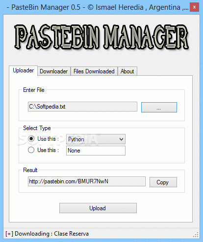 PasteBin Manager