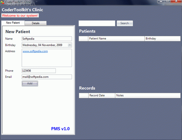 Patient Management System