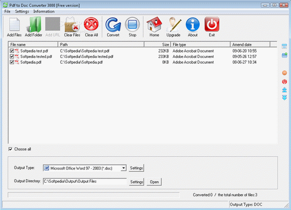 Pdf to Doc Converter 3000