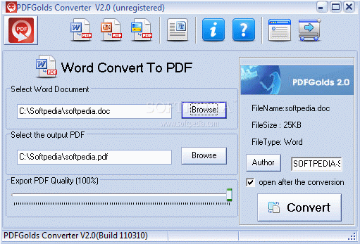 PdfGolds Converter