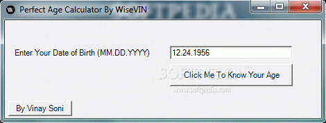 Perfect Age Calculator