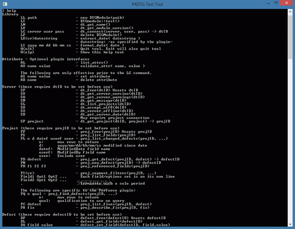 Perforce Defect Tracking Gateway