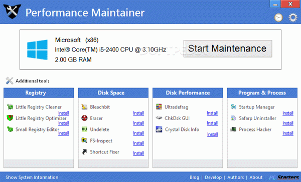 Performance Maintainer