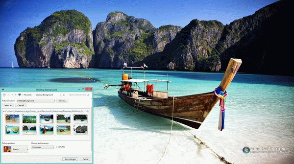 Phi Phi Islands Thailand Windows 7 Theme