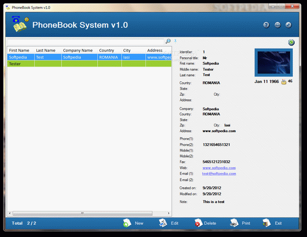 Phonebook System