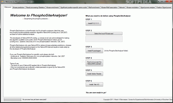 PhosphoSiteAnalyzer