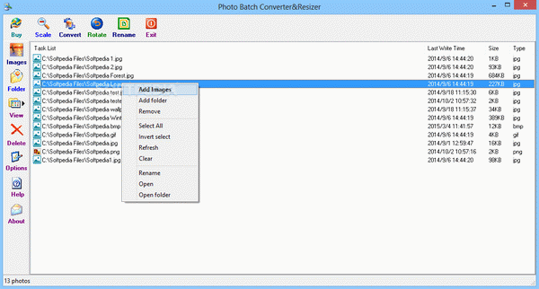 Photo Batch Converter&Resizer