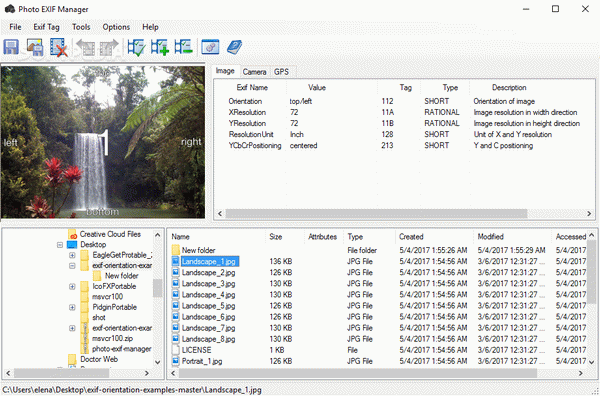 Photo EXIF Manager