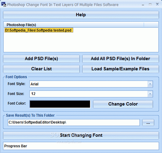 Photoshop Change Font In Text Layers Of Multiple Files Software