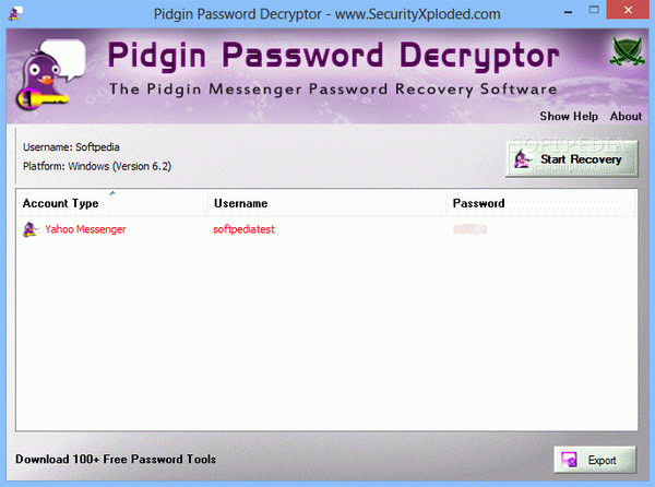 PidginPasswordDecryptor