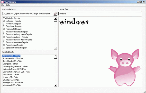 PigFontViewer