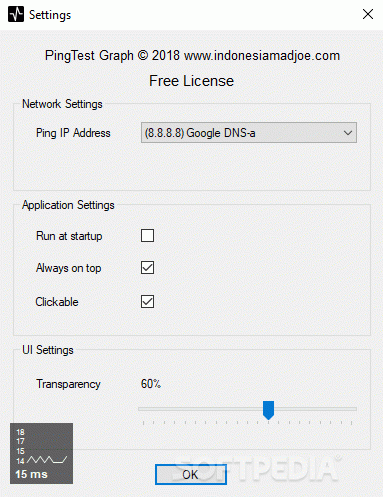 PingTest Graph