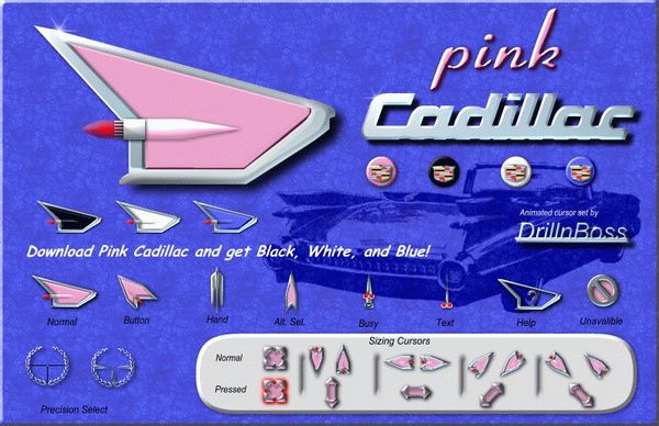 Pink Cadillac Cursor