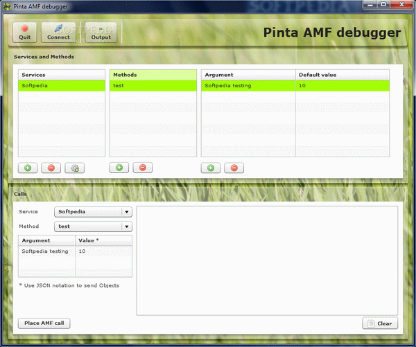 Pinta AMF debugger