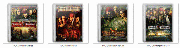 Pirates of the Caribbean Icons