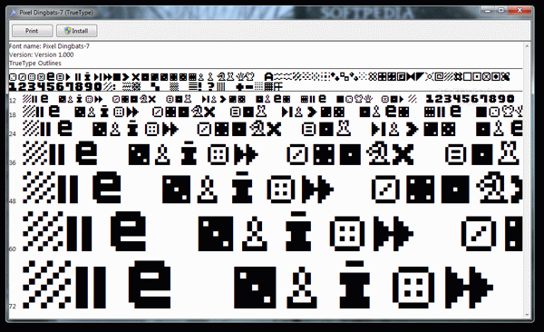 Pixel Dingbats-7