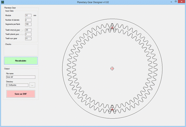 Planetary Gear Designer