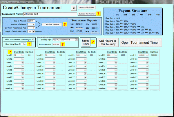 Poker Tournament Timer