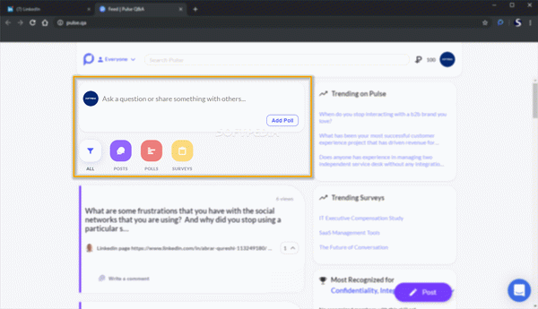 Polls for LinkedIn