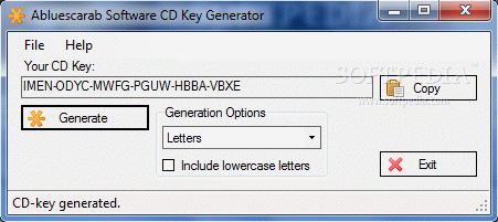 Portable Abluescarab Software CD-Key Generator