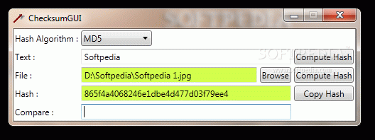 Portable ChecksumGUI