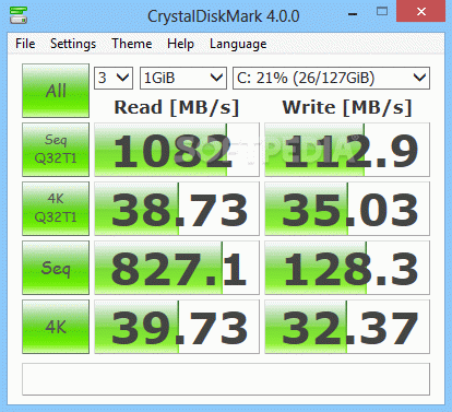 Portable CrystalDiskMark