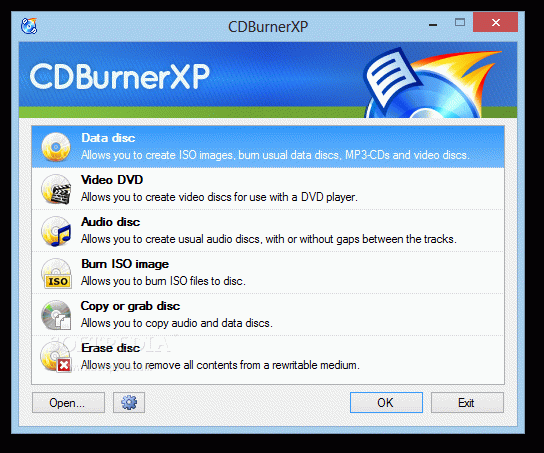 Portable CDBurnerXP