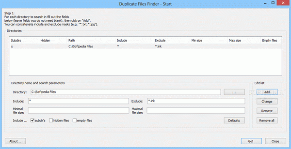 Portable Duplicate Files Finder