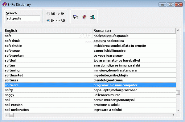 Portable EnRo Dictionary