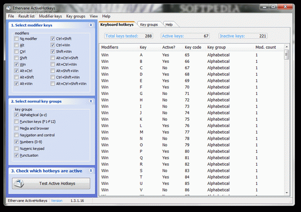 Portable Ethervane ActiveHotkeys