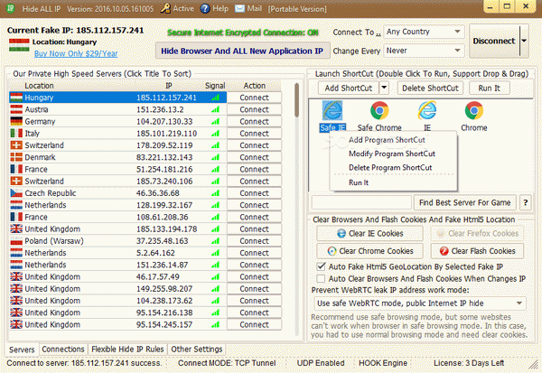 Portable Hide ALL IP