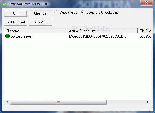 Portable MD5 GUI