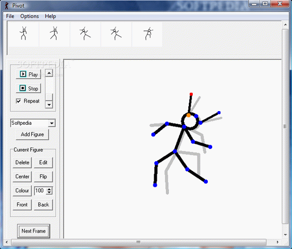 Portable Pivot Stickfigure Animator