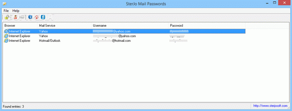 Portable SterJo Mail Passwords