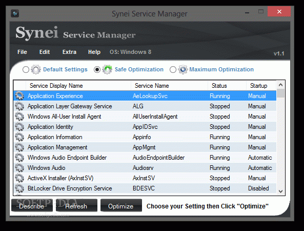 Portable Synei Service Manager