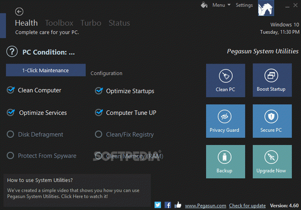 Portable Pegasus System Utilities