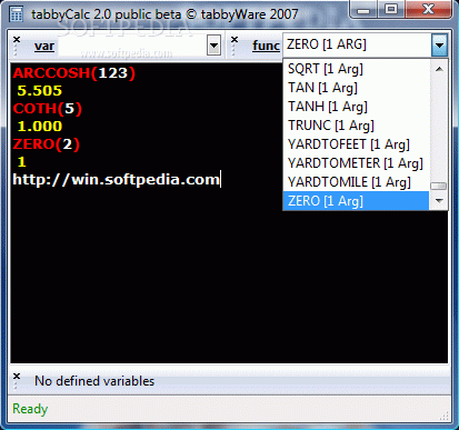 Portable TabbyCalc