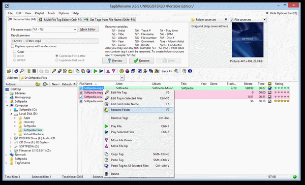 Portable Tag&Rename