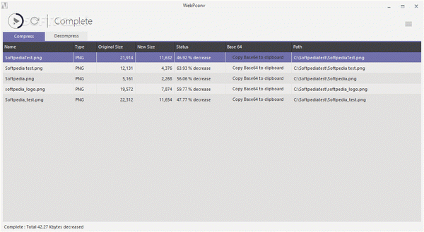 Portable WebPconv