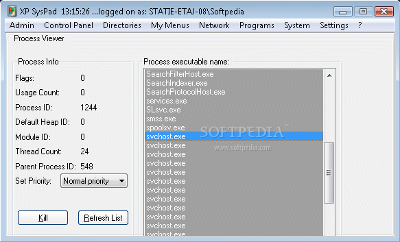 Portable XP SysPad