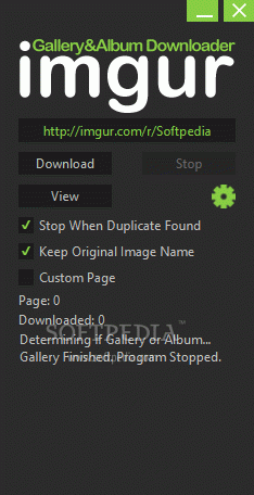 Portable imgur Gallery&Album Downloader