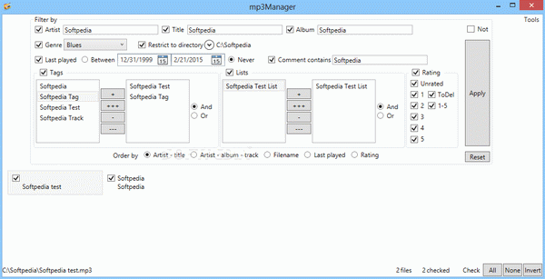 Portable mp3Manager