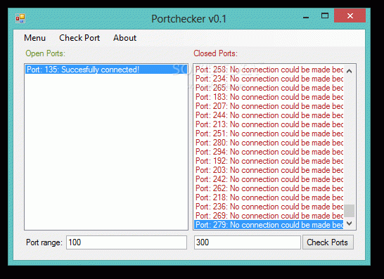 Portchecker