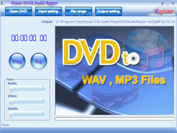 Power DVD Audio Ripper